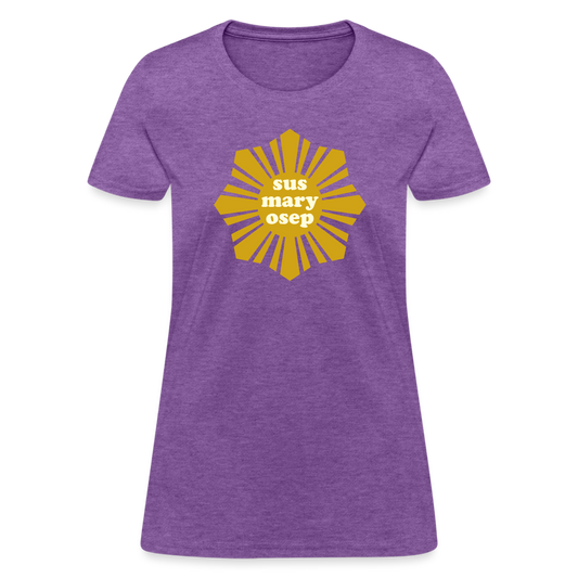 Susmaryosep Women's T-Shirt - purple heather
