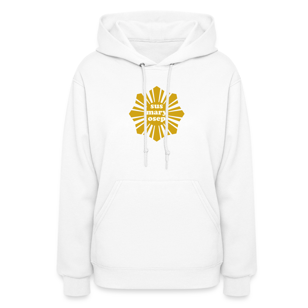 Susmaryosep Women's Hoodie - white