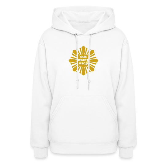 Susmaryosep Women's Hoodie - white