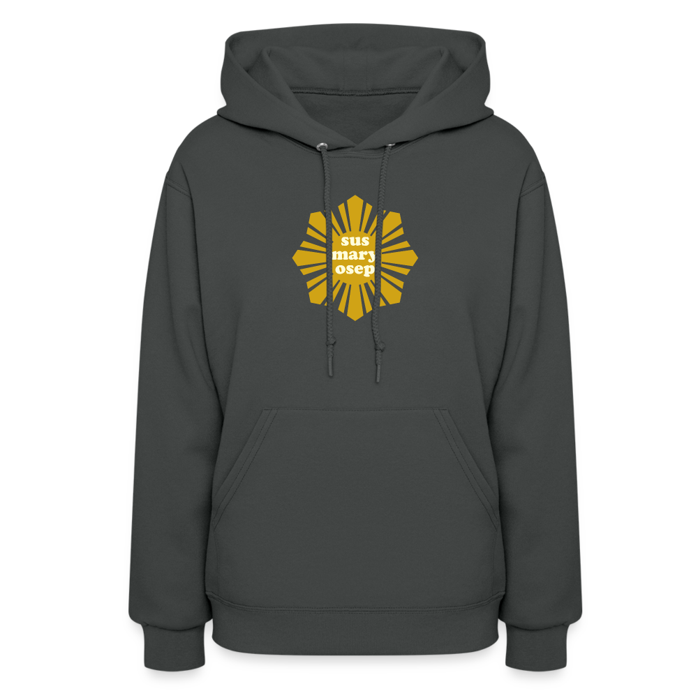 Susmaryosep Women's Hoodie - asphalt