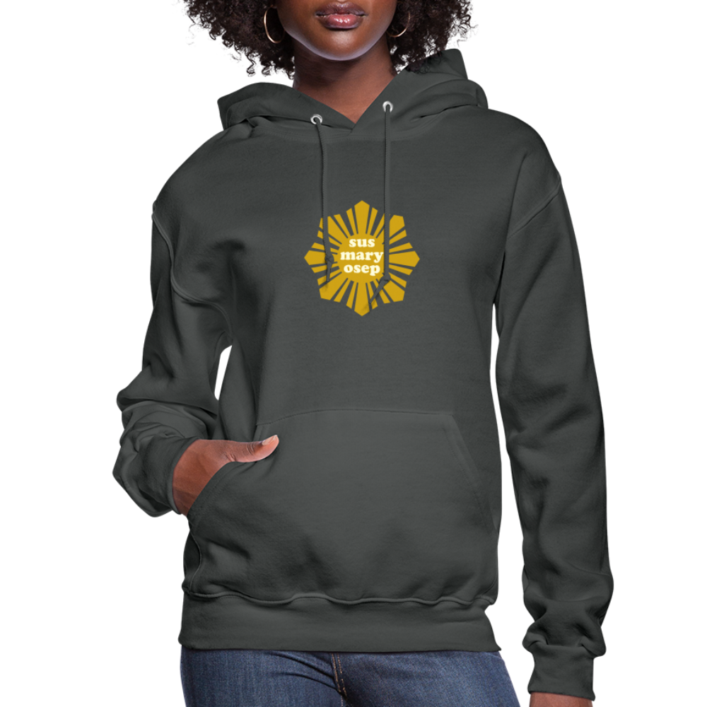 Susmaryosep Women's Hoodie - asphalt