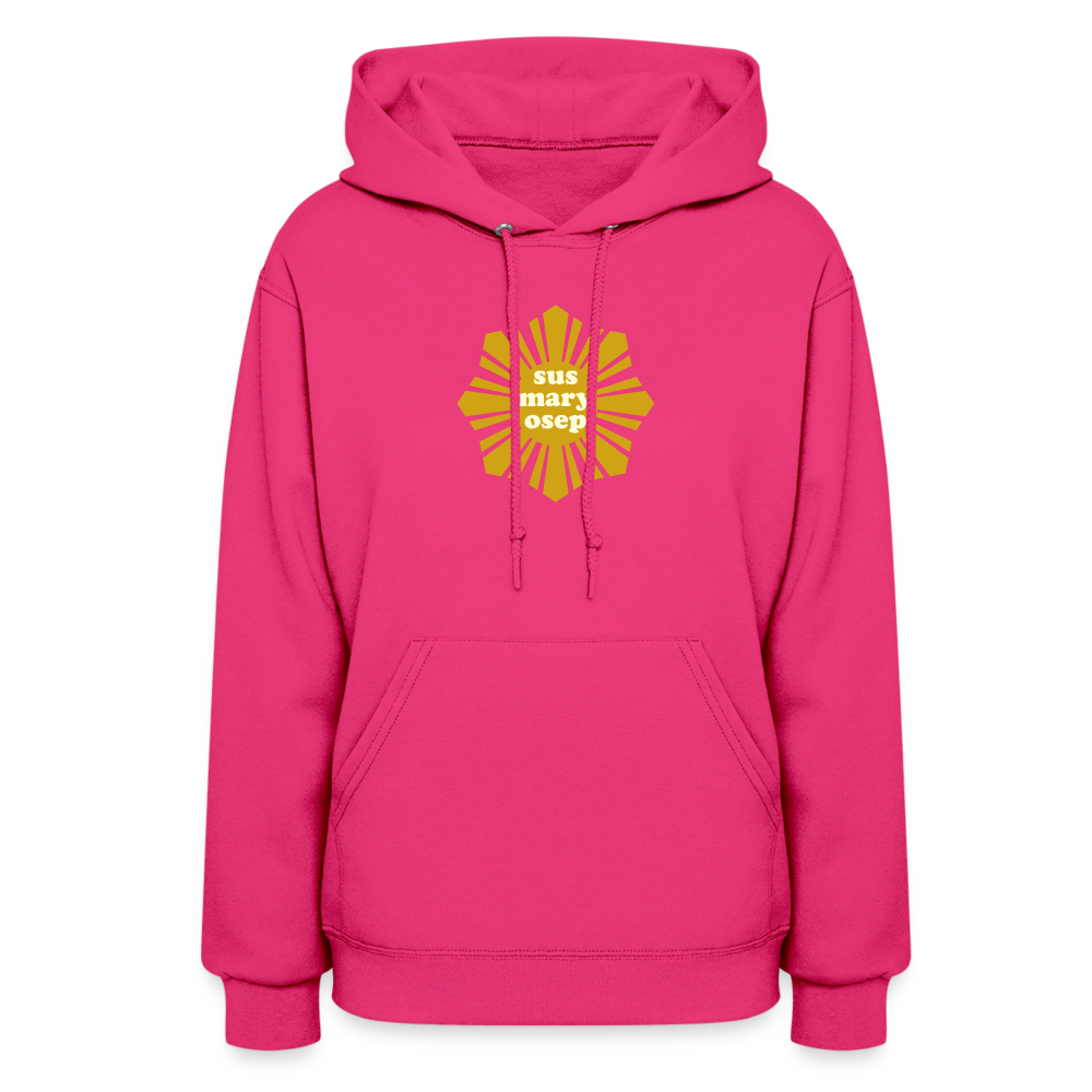 Susmaryosep Women's Hoodie - fuchsia