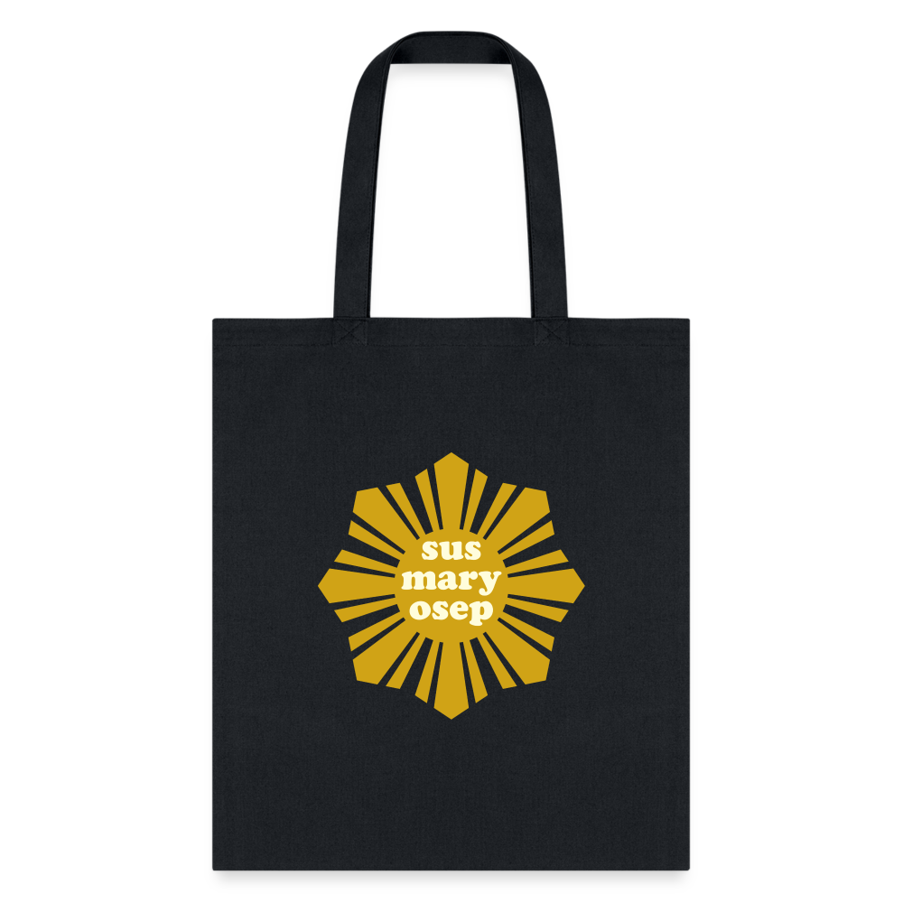 Susmaryosep Tote Bag - black