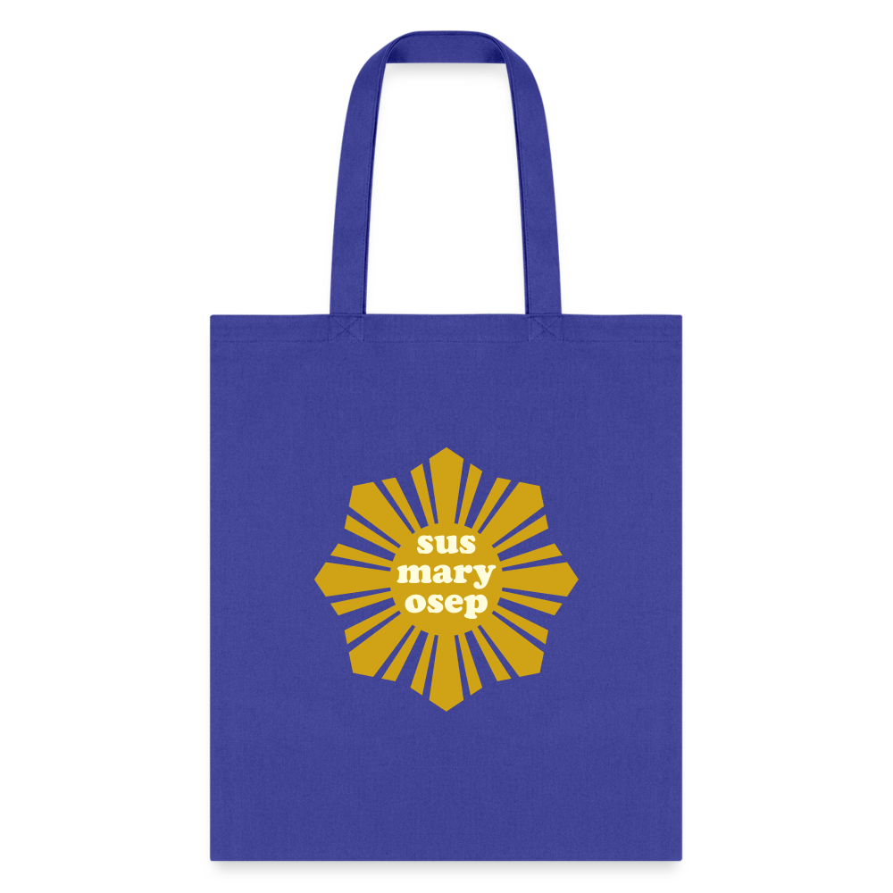 Susmaryosep Tote Bag - royal blue
