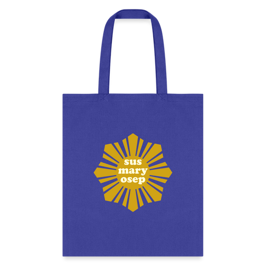 Susmaryosep Tote Bag - royal blue