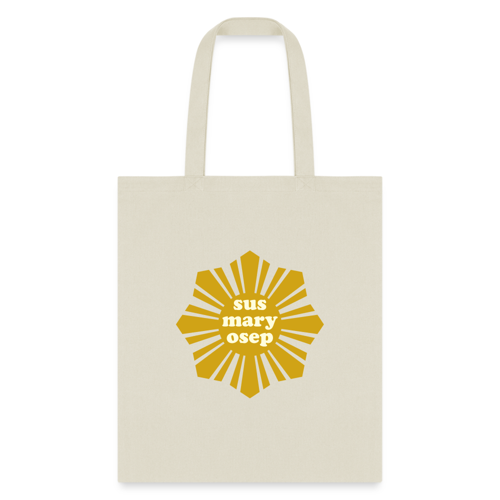 Susmaryosep Tote Bag - natural