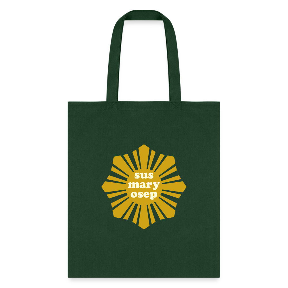 Susmaryosep Tote Bag - forest green