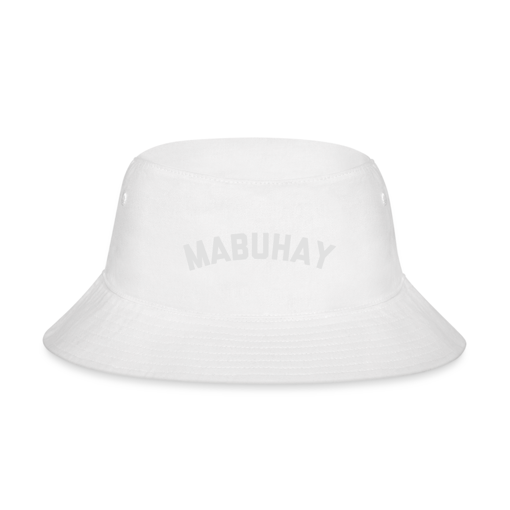Mabuhay Bucket Hat - white