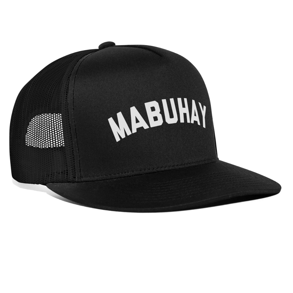Mabuhay Trucker Hat - black/black
