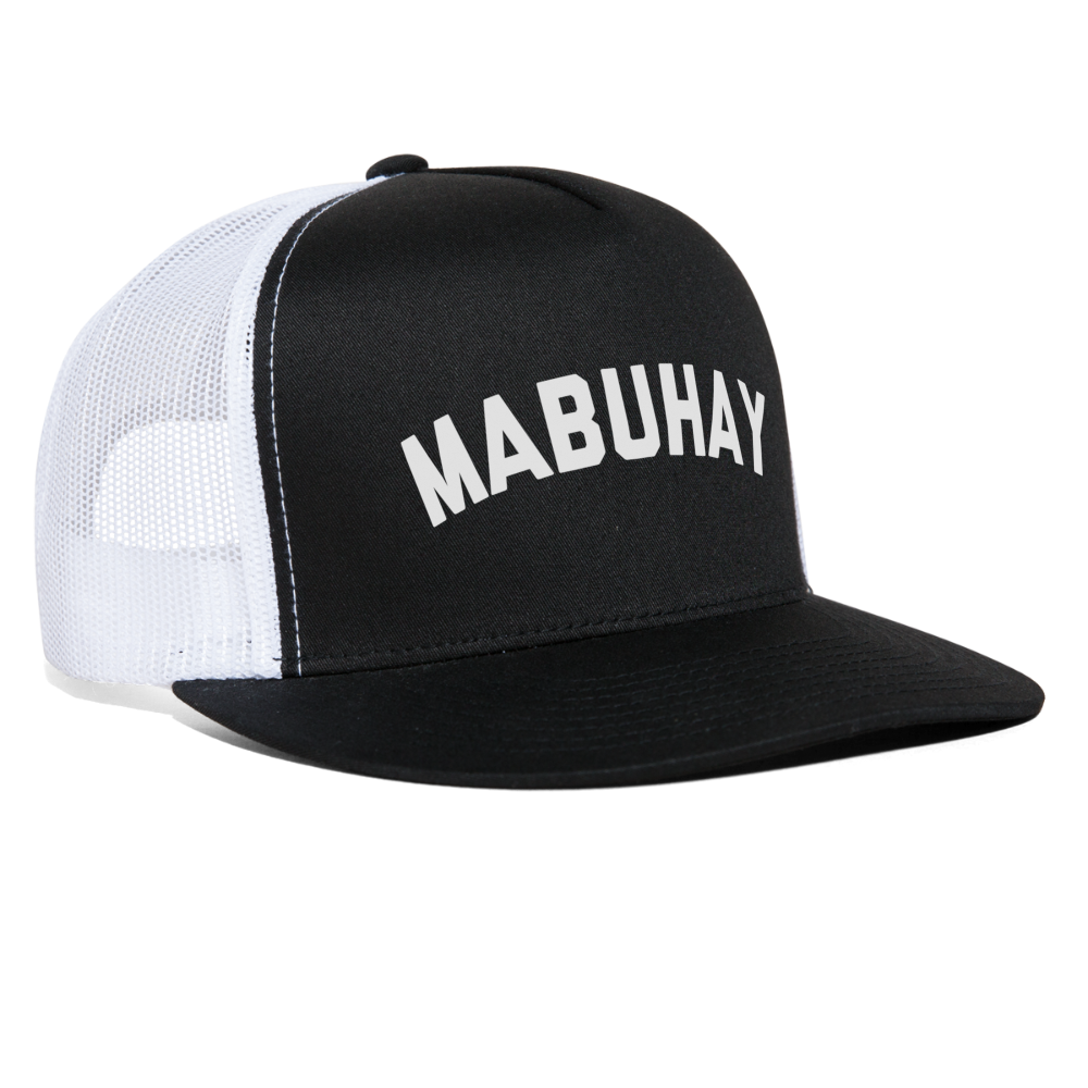 Mabuhay Trucker Hat - black/white
