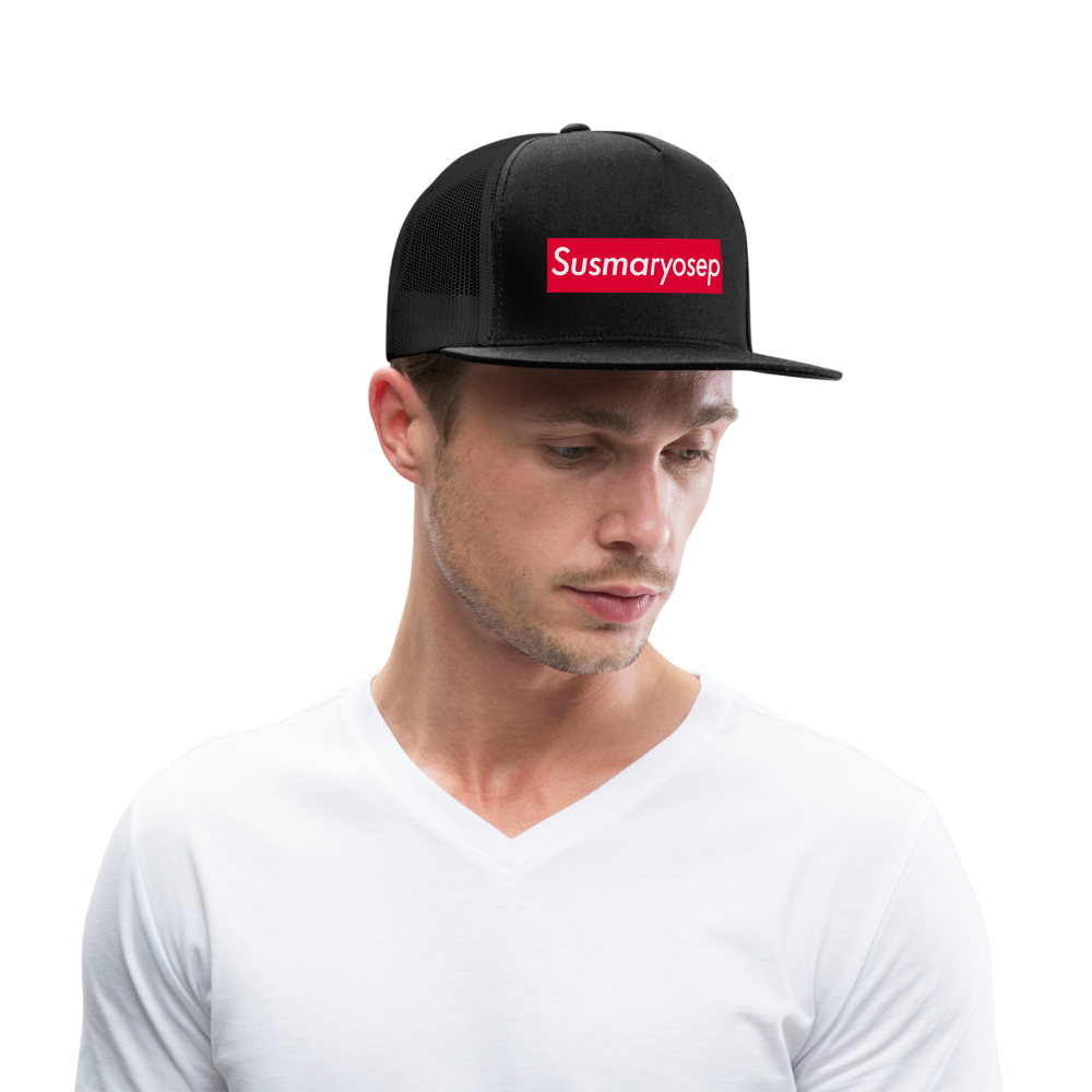 Susmaryosep Trucker Hat - black/black