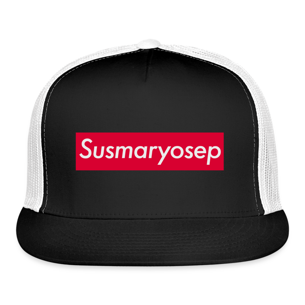 Susmaryosep Trucker Hat - black/white