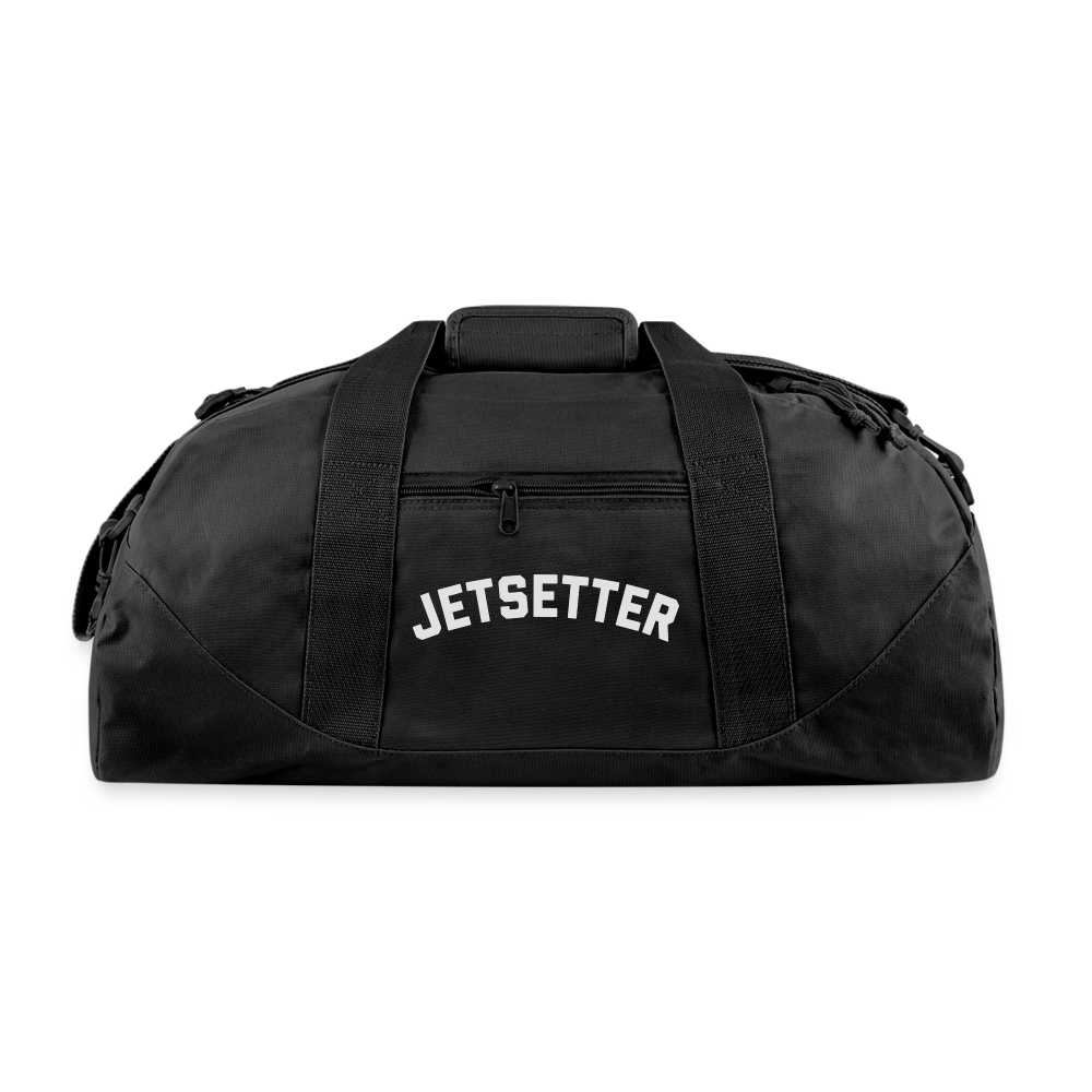 Jetsetter Recycled Duffel Bag - black