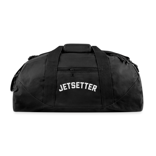 Jetsetter Recycled Duffel Bag - black