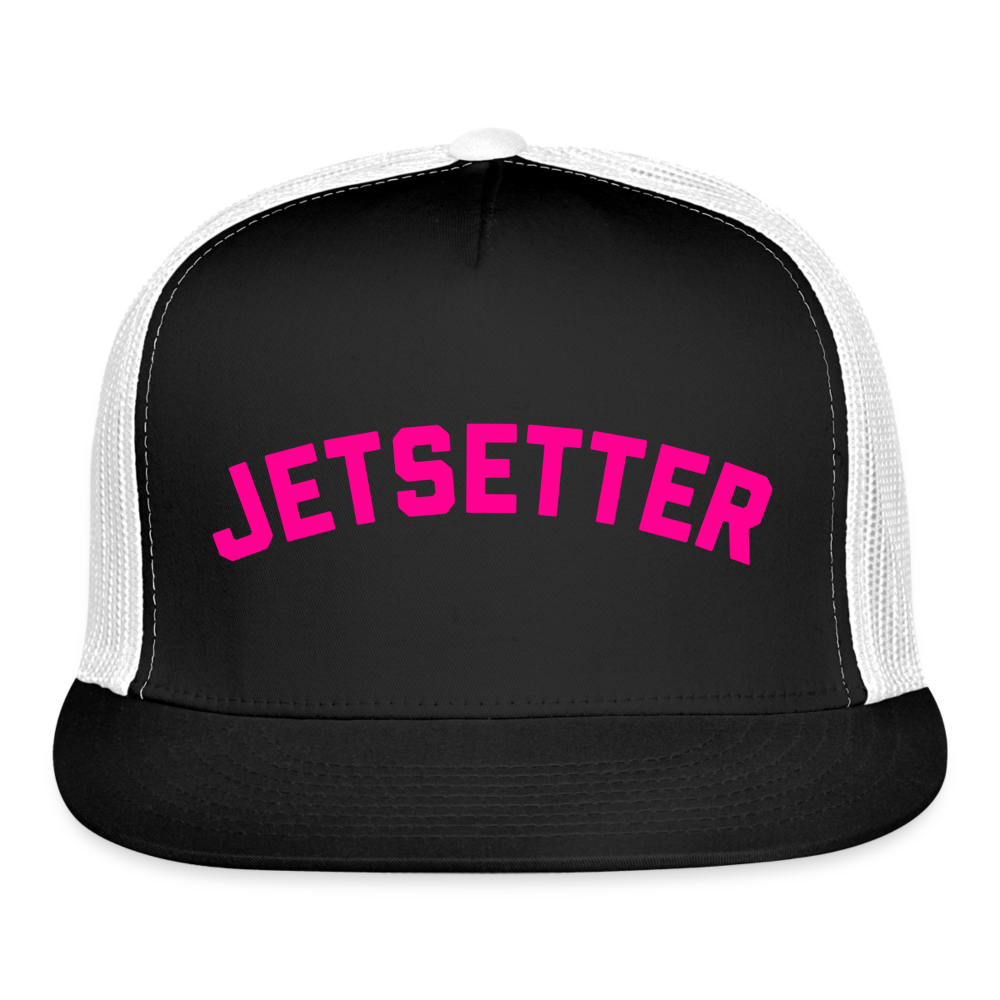 Jetsetter Trucker Hat - black/white