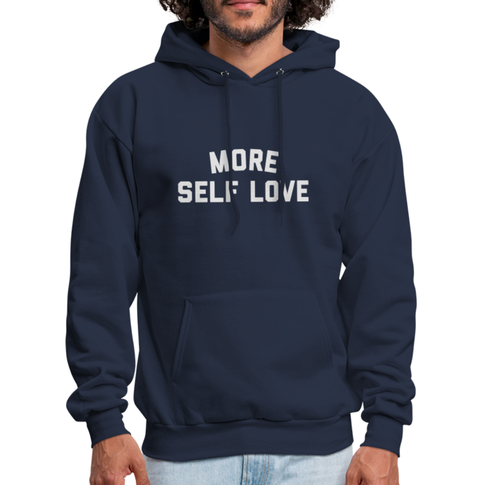 More Self Love Men's Hoodie - navy