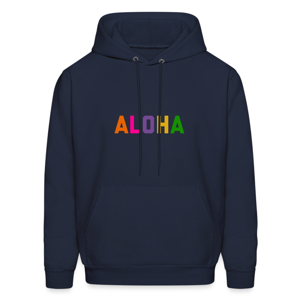 Aloha Men's Hoodie - navy