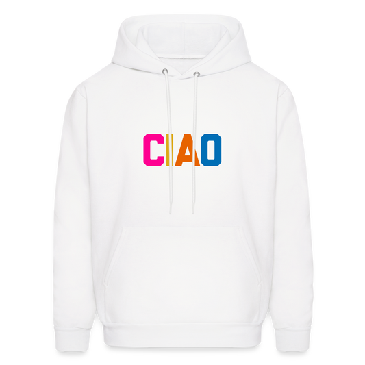 CIAO Men's Hoodie - white