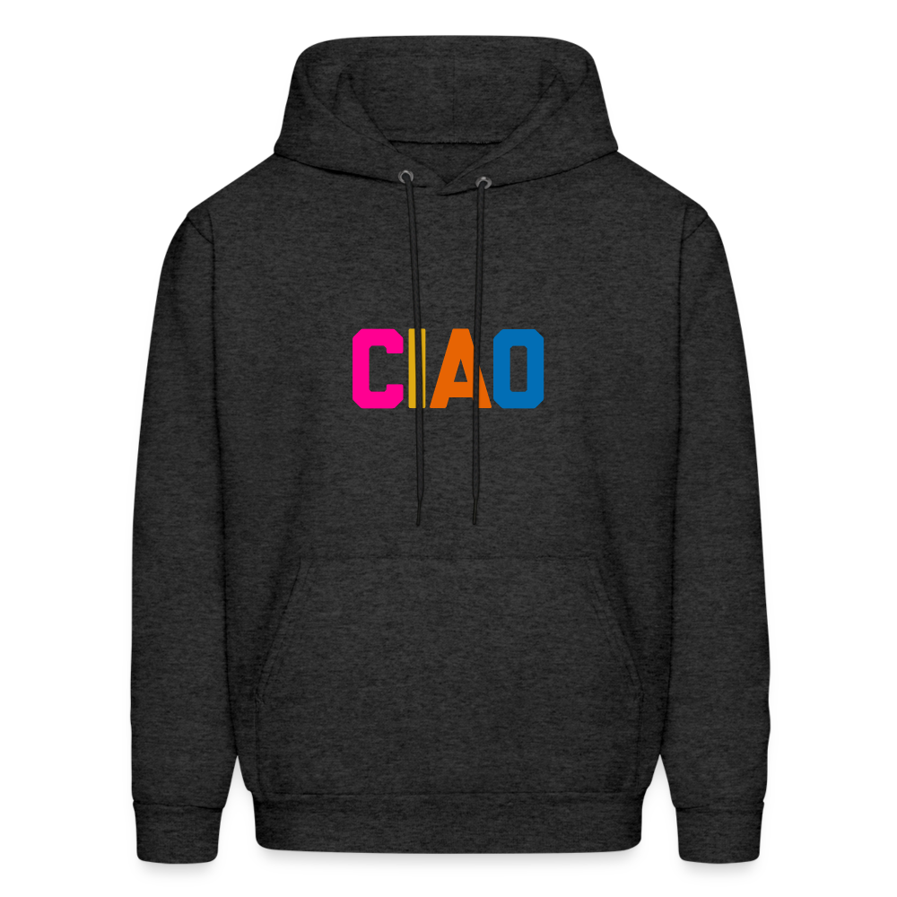 CIAO Men's Hoodie - charcoal grey