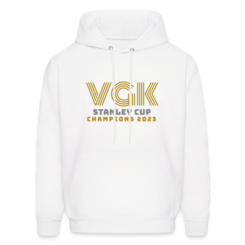 VGK All the Way Men's Hoodie - white