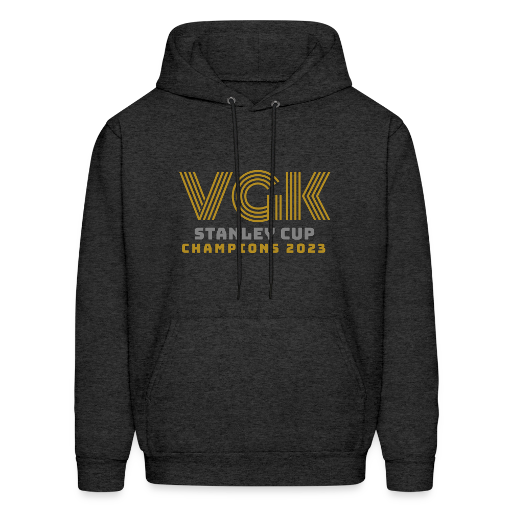 VGK All the Way Men's Hoodie - charcoal grey