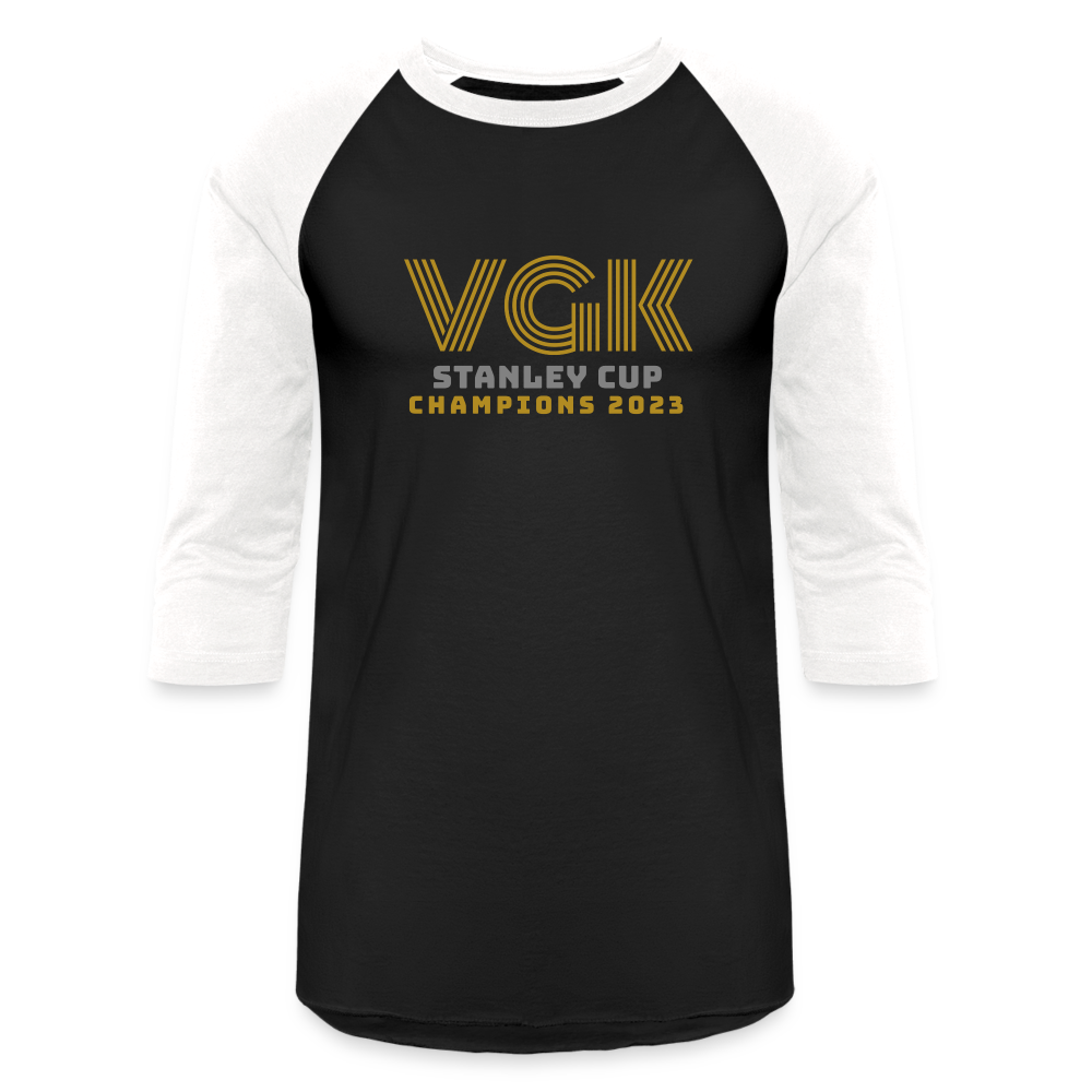 VGK All the Way Baseball T-Shirt - black/white