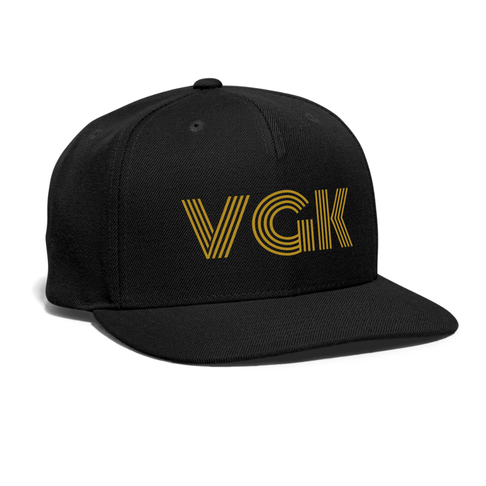 VGK Snapback Baseball Cap - black