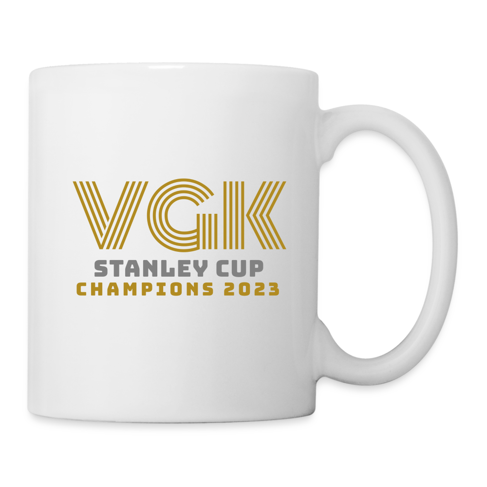 Vegas Against The World VGK Stanley Cup Champs 2023 Coffee/Tea Mug - white