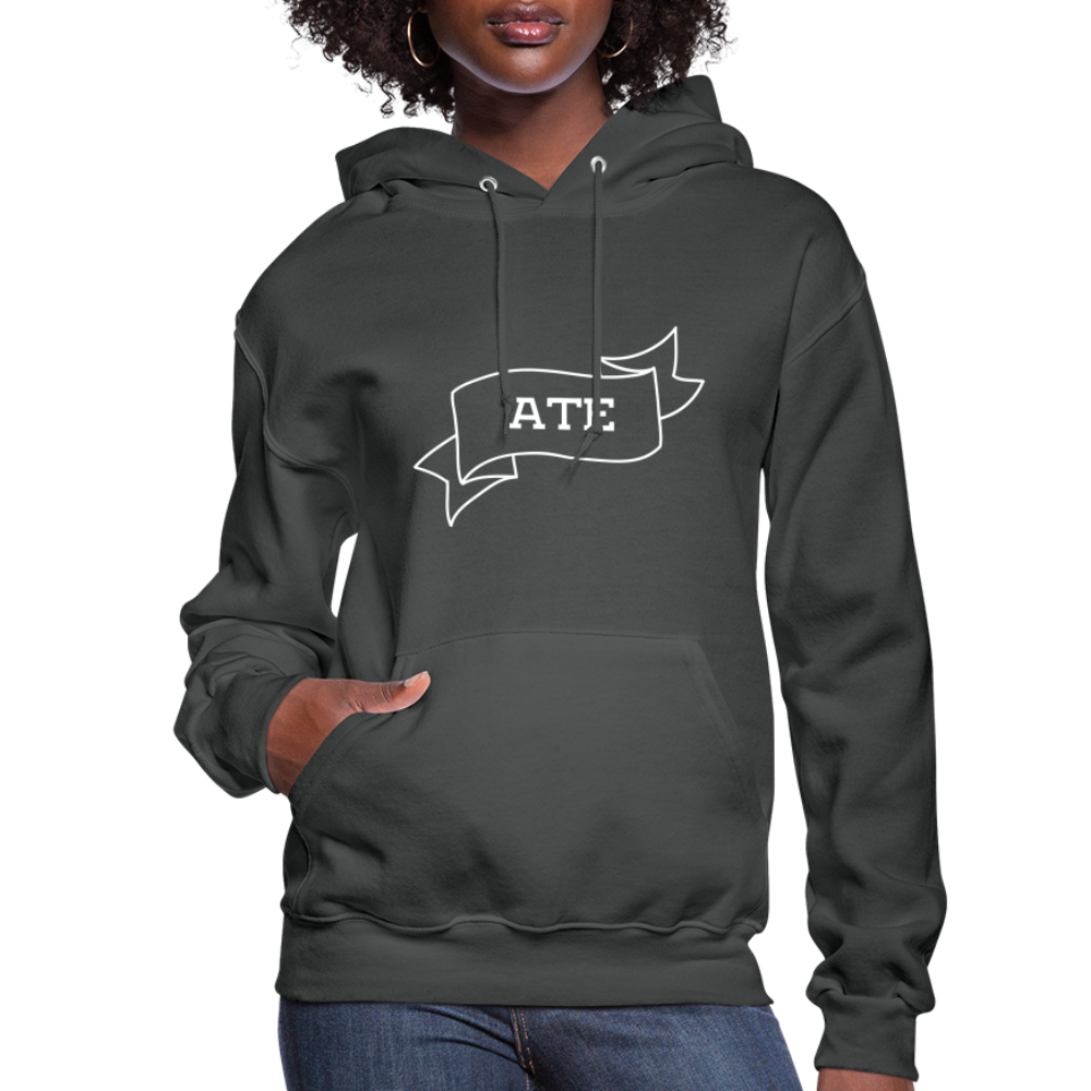 Ate Women's Hoodie - asphalt