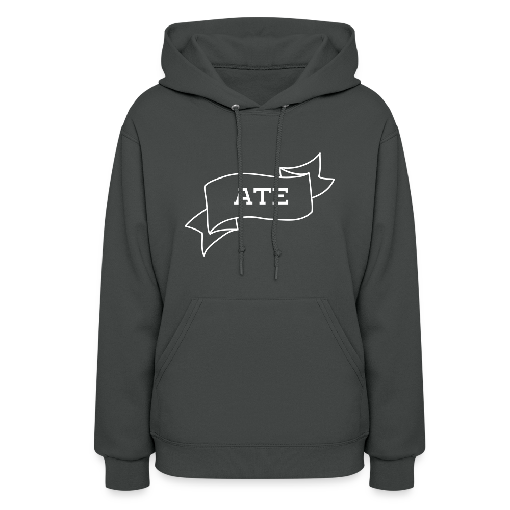 Ate Women's Hoodie - asphalt