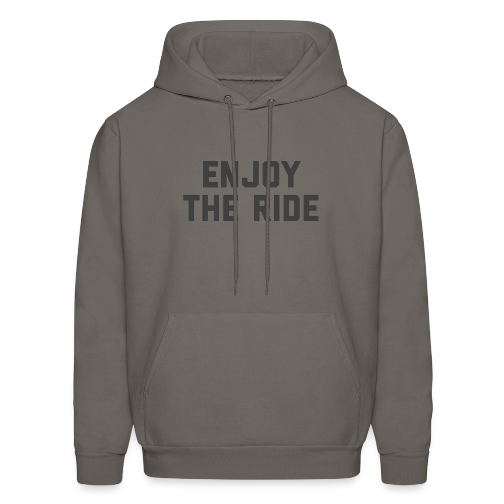 Enjoy the Ride Men's Hoodie - asphalt gray