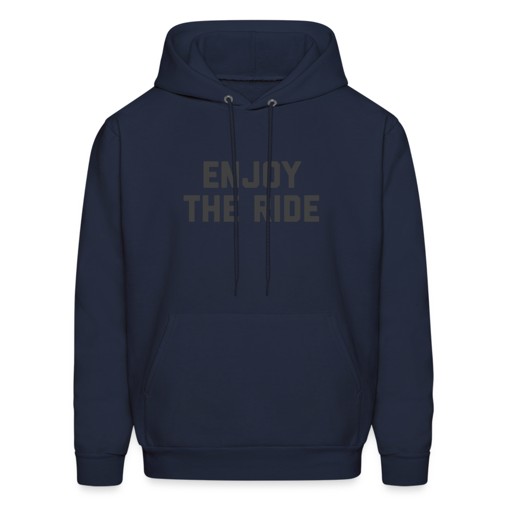 Enjoy the Ride Men's Hoodie - navy
