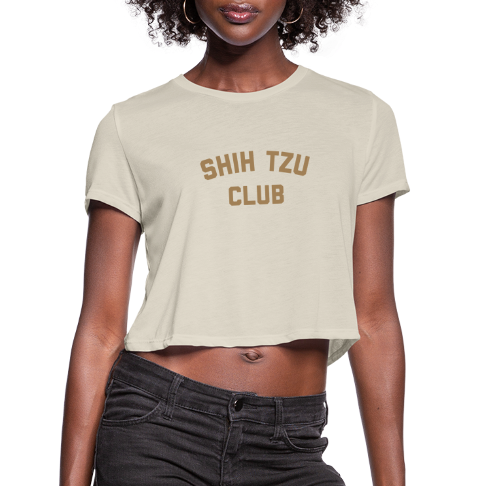 Women's Cropped T-Shirt - dust