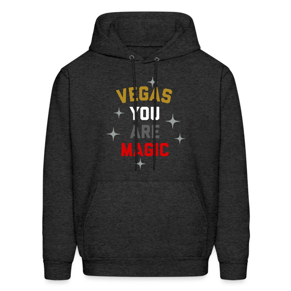 Vegas You Are Magic Men's Hoodie - charcoal grey