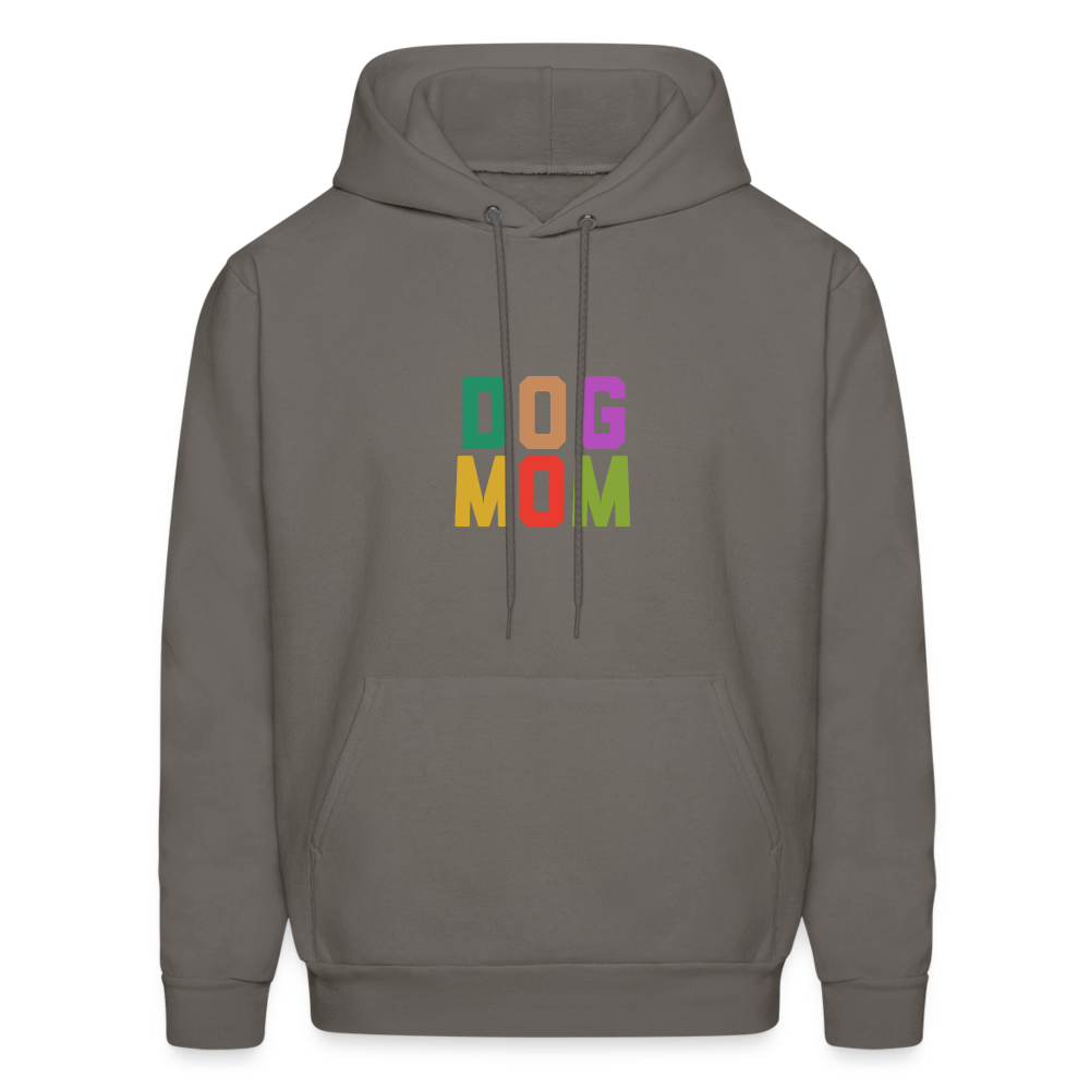 Dog Mom Men's Hoodie - asphalt gray
