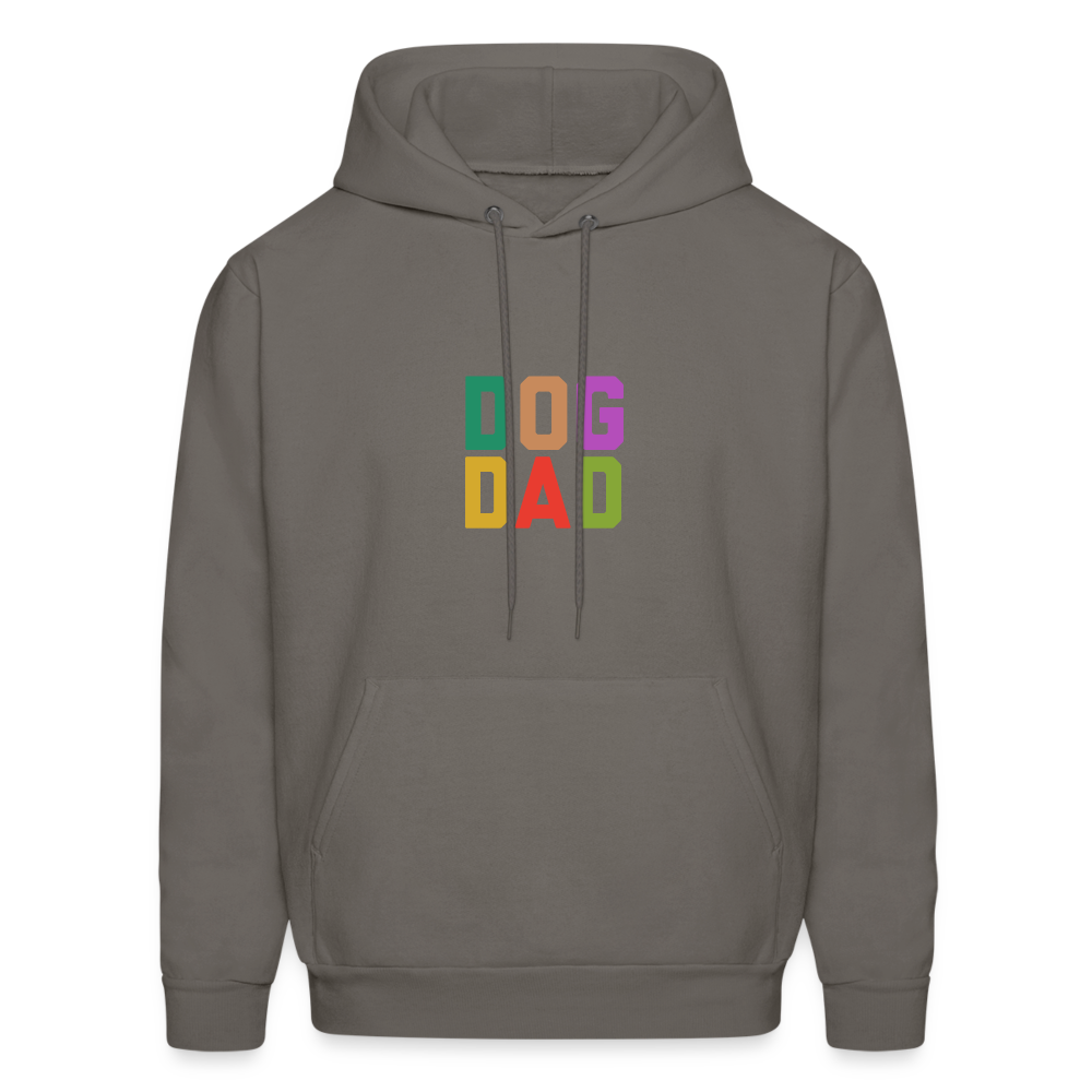 Dog Dad Men's Hoodie - asphalt gray