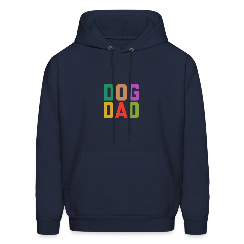 Dog Dad Men's Hoodie - navy