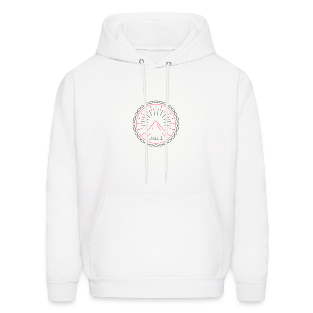 Vail Men's Hoodie - white