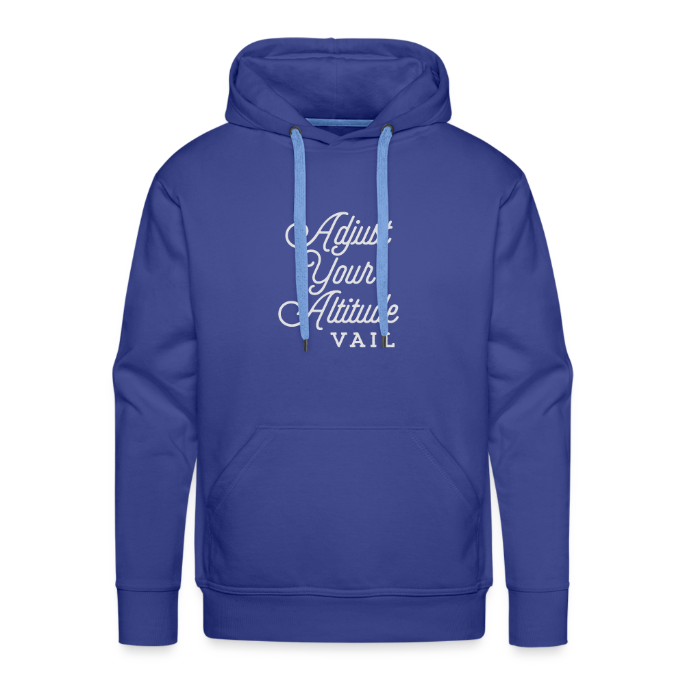 Adjust Your Altitude Men’s Premium Hoodie - royal blue