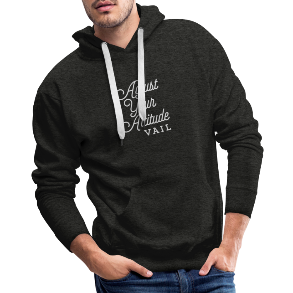 Adjust Your Altitude Men’s Premium Hoodie - charcoal grey