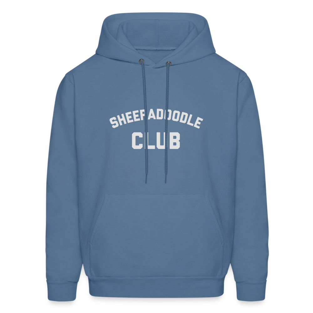 Sheepadoodle Club Men's Hoodie - denim blue