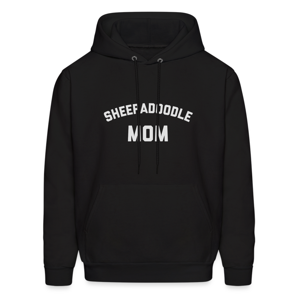 Sheepadoodle Mom Men's Hoodie - black