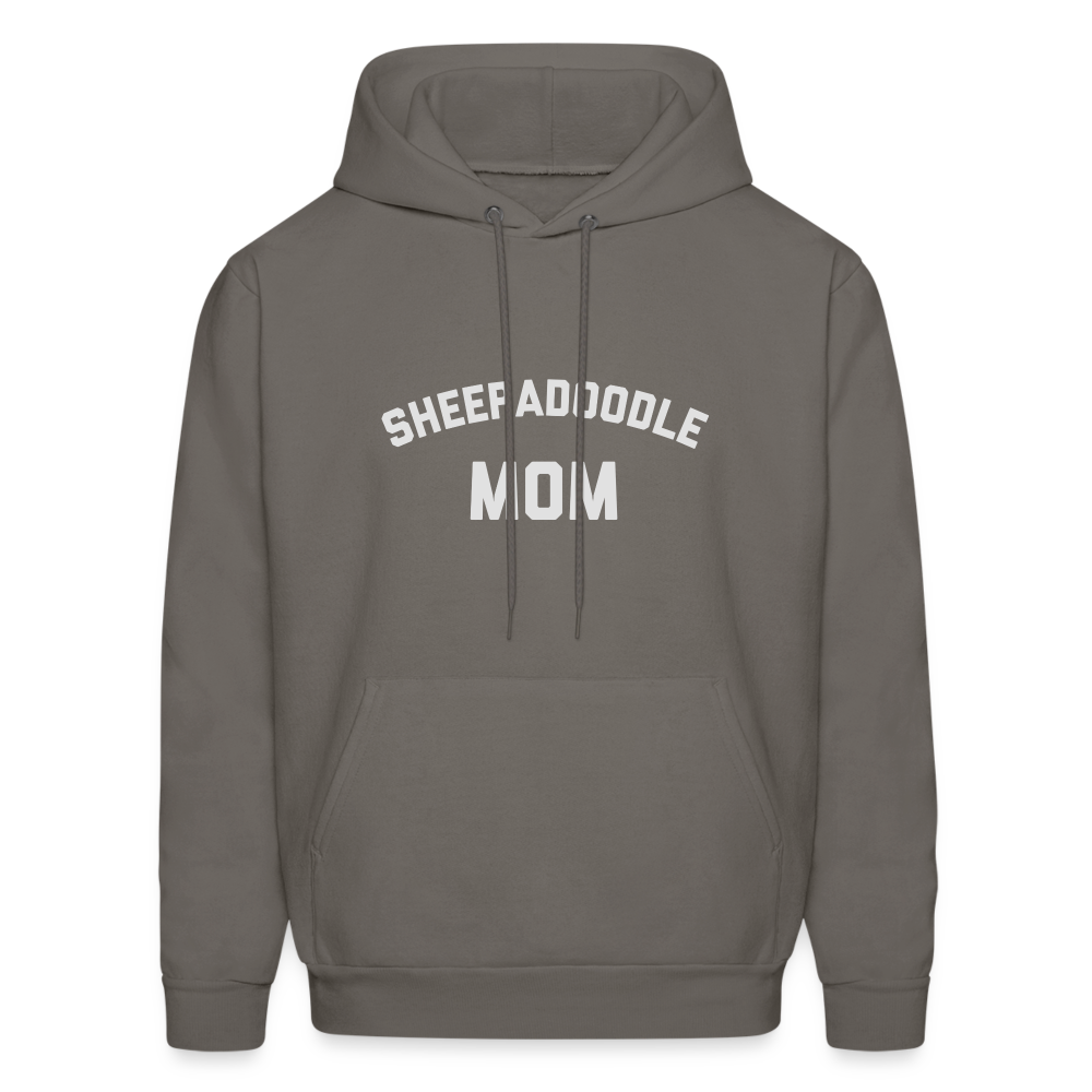 Sheepadoodle Mom Men's Hoodie - asphalt gray