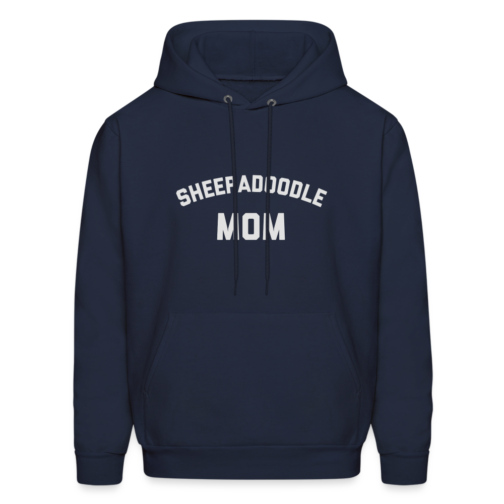 Sheepadoodle Mom Men's Hoodie - navy