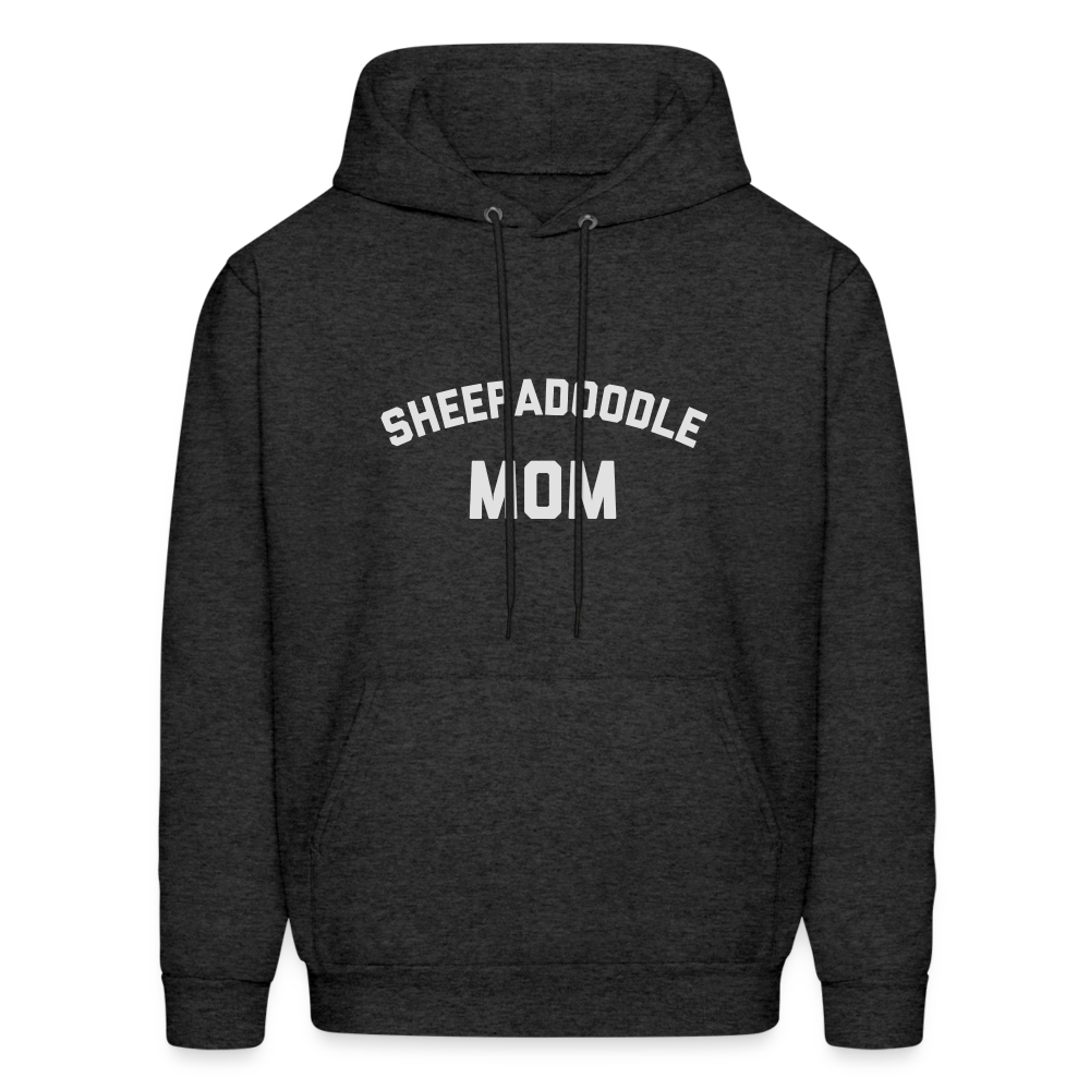 Sheepadoodle Mom Men's Hoodie - charcoal grey