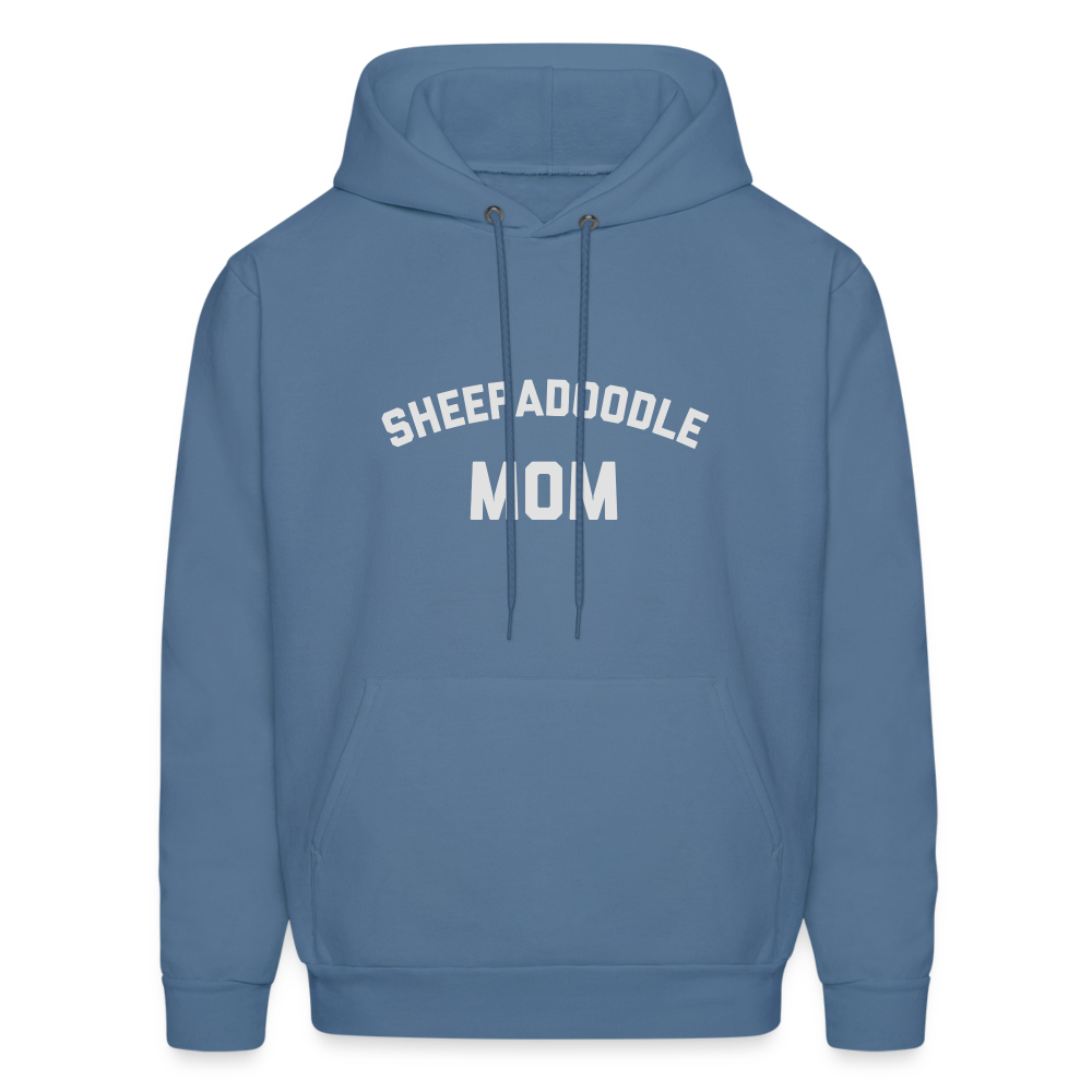 Sheepadoodle Mom Men's Hoodie - denim blue