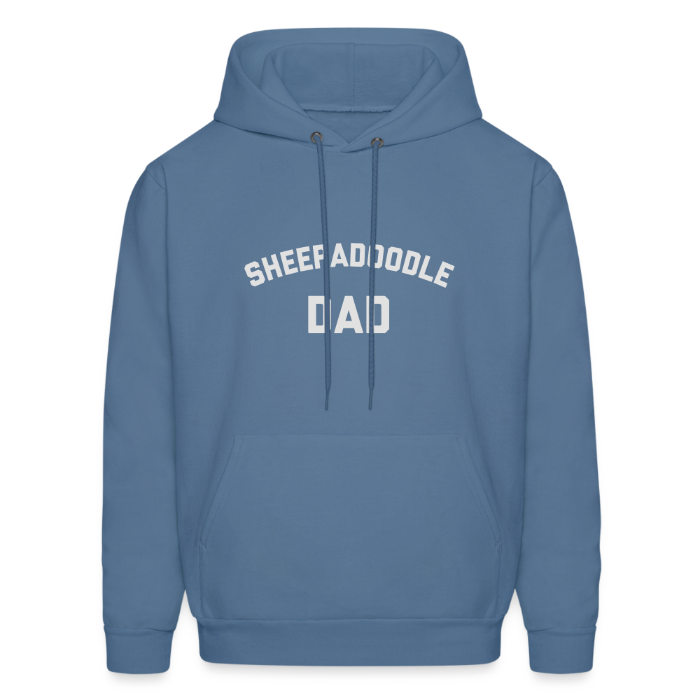 Sheepadoodle Dad Men's Hoodie - denim blue