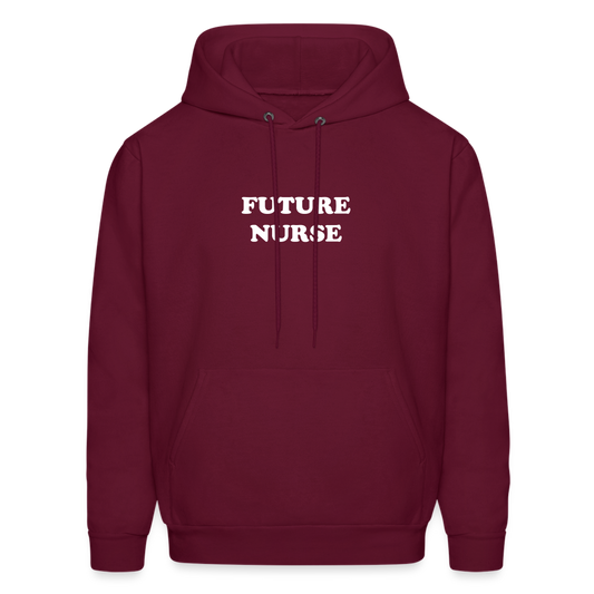 Future Nurse Men's Hoodie - burgundy