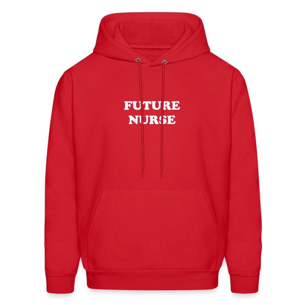 Future Nurse Men's Hoodie - red