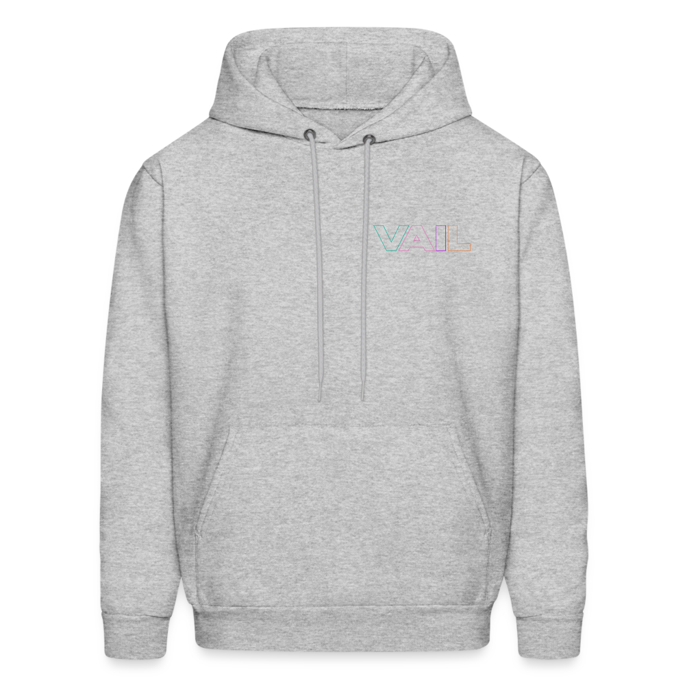 VAIL Men's Hoodie - heather gray